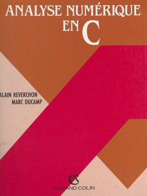 cover image of Analyse numérique en C